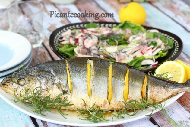 Pieczony żółtopłetwy tuńczyk z aromatem cytryny i rozmarynu - 5