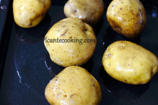 Skórki ziemniaków z serem i boczkiem - 2