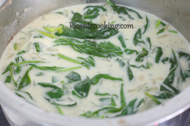 Шпинатний крем-суп з сиром - 7