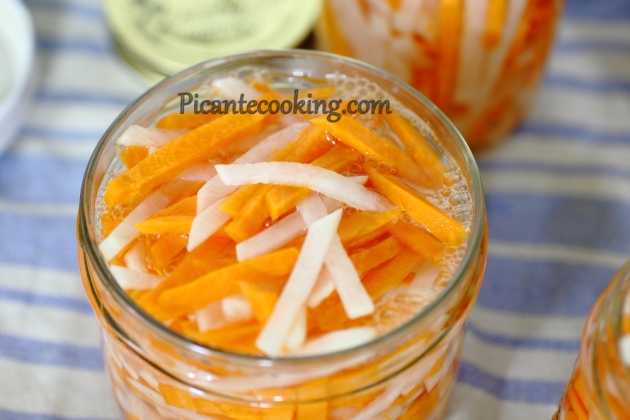 В'єтнамська маринована морква з дайконом (Do Chua) - 4