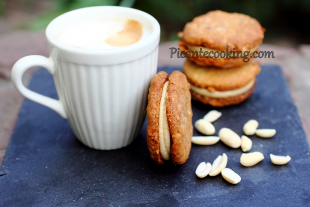 Арахісове печиво з арахісовим кремом - 13
