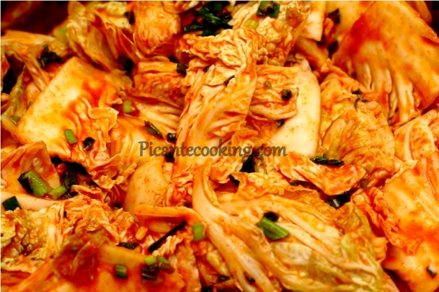 Kimchi z kapusty pekińskiej  - 5