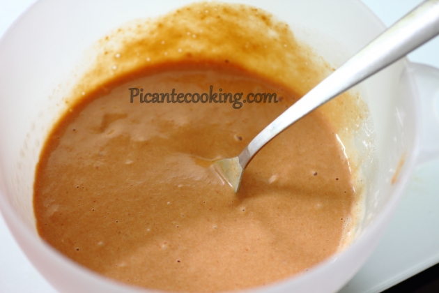 Крем -суп з креветками і томатним морозивом - 3