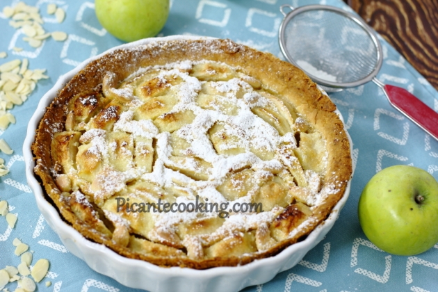 Яблучний тарт з франжіпані - 1