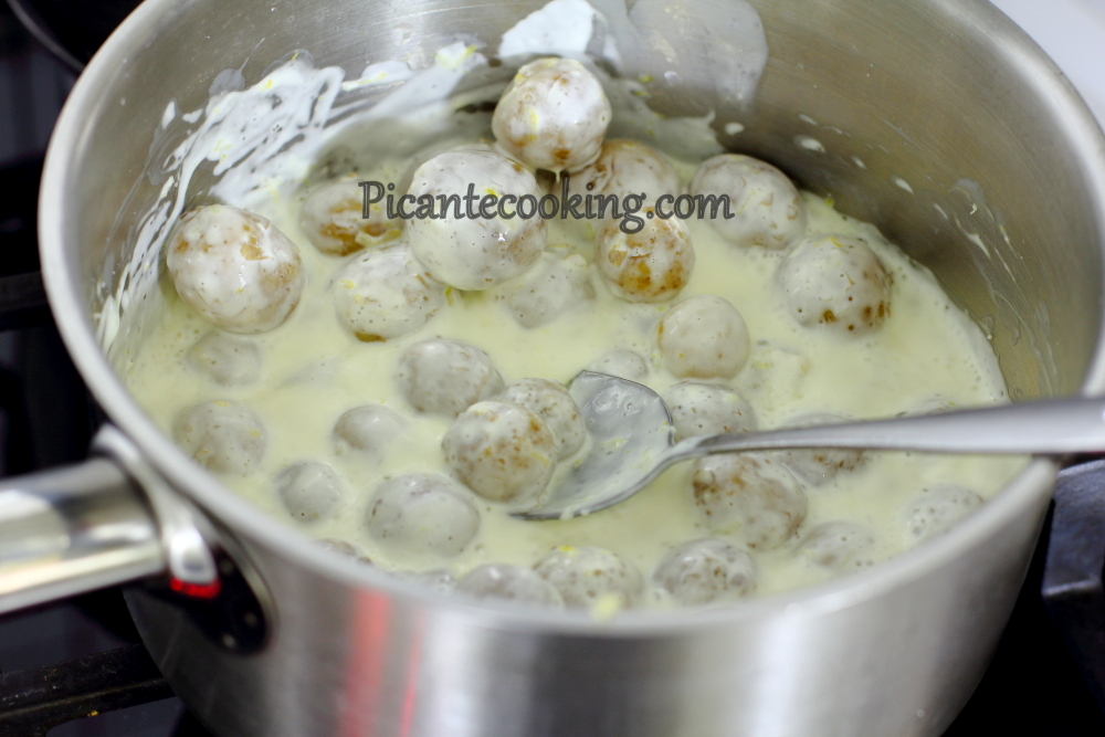 Młode ziemniaki w sosie śmietankowo-cytrynowym - 3