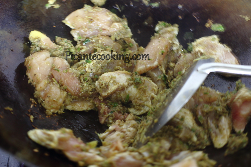 Tajskie zielone curry z kurczakiem - 4