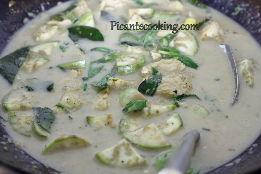 Tajskie zielone curry z kurczakiem - 6