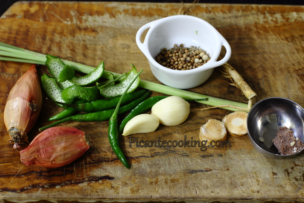 Tajska zielona pasta curry - 2