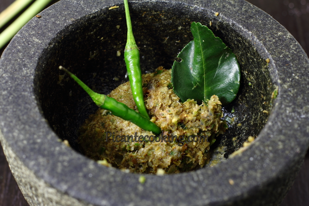 Tajska zielona pasta curry - 1