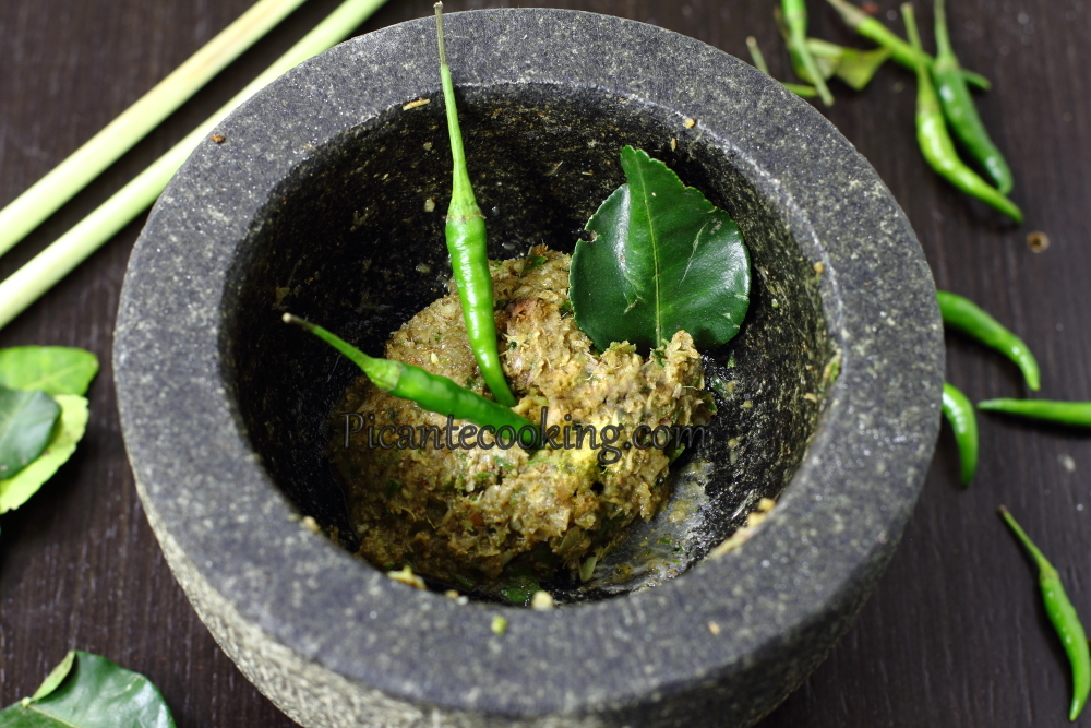 Tajska zielona pasta curry - 7