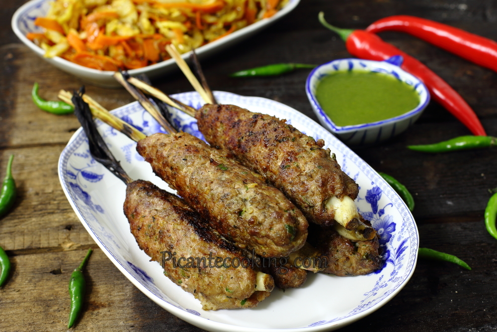 Tajskie kebaby z kurczaka na trawie cytrynowej - 6