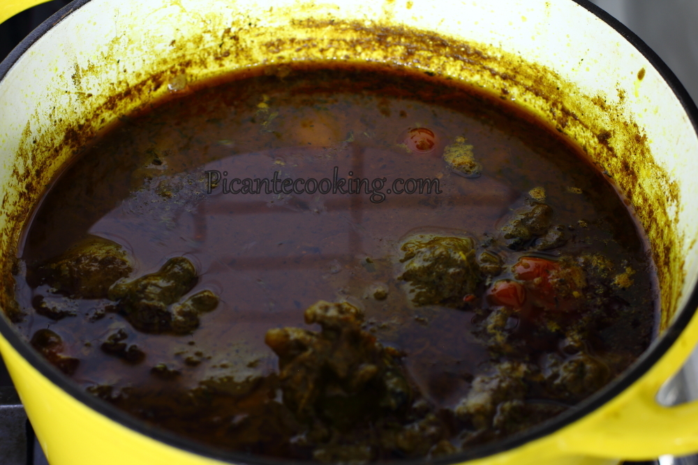 Jamajskie curry z koziną - 6