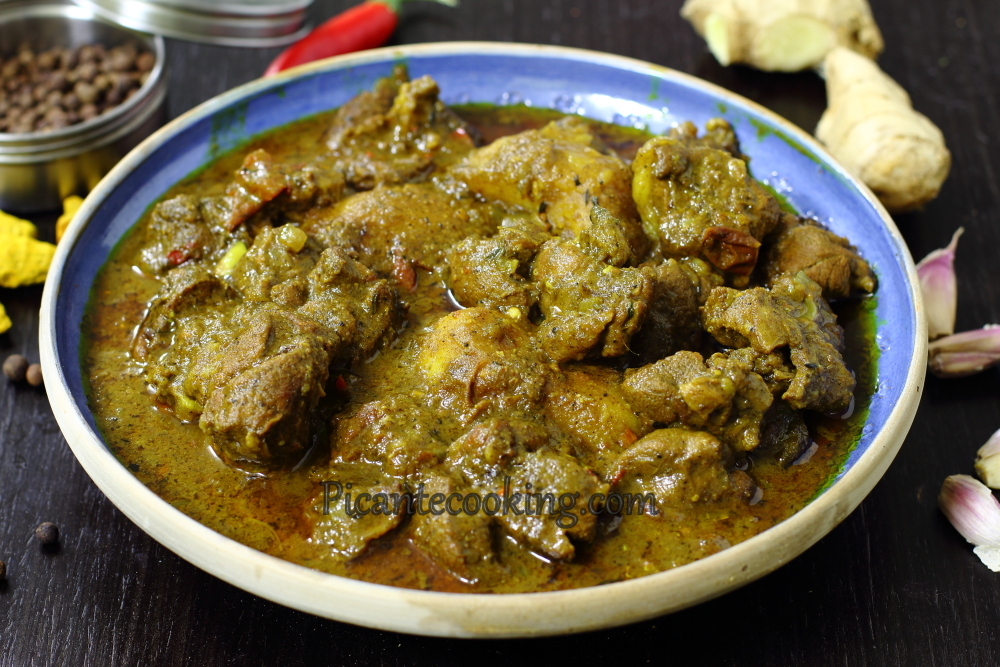 Jamajskie curry z koziną - 1
