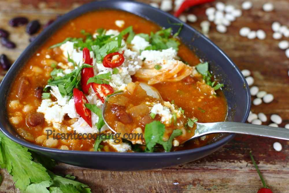 Квасолевий суп в мексиканському стилі - 8