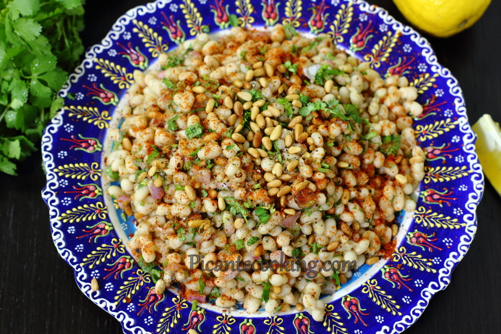 Квасолевий салат в арабському стилі - 5