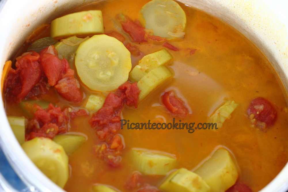 Zupa krem z cukinii i pomidorów - 5
