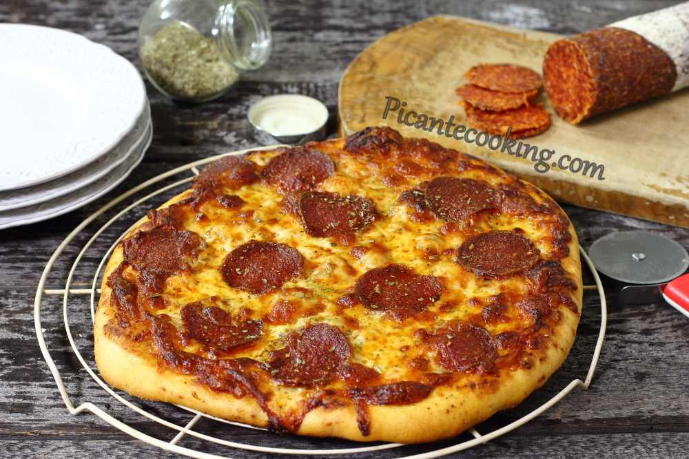 Піца пеппероні (Pizza pepperonі) - 6
