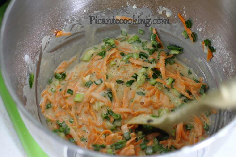 Корейські овочеві млинці з креветками (Yachaejeon) - 4