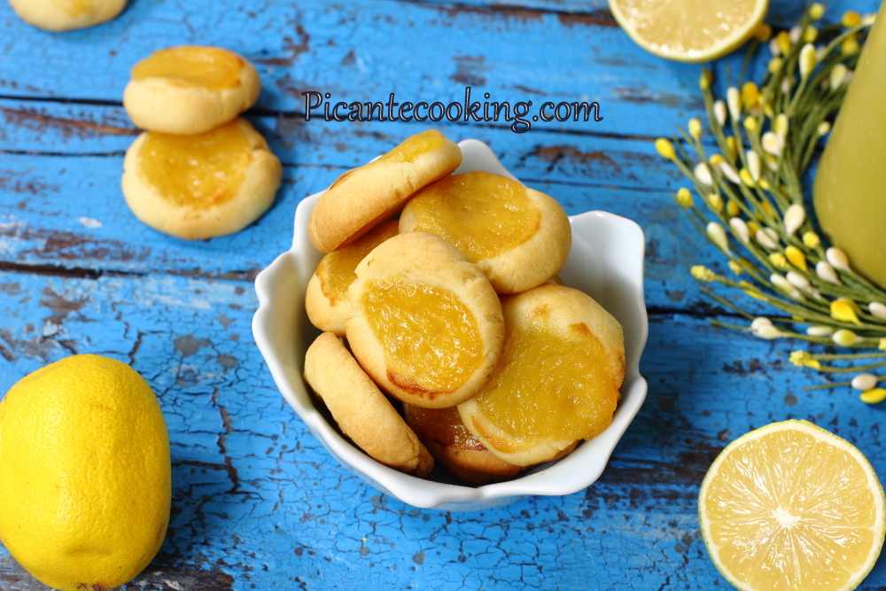 Лимонне печиво з лимонним курдом - 1