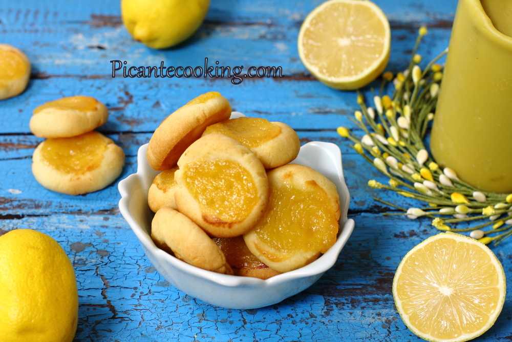 Лимонне печиво з лимонним курдом - 7
