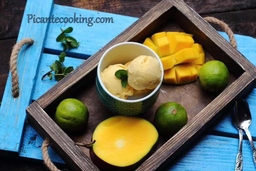 Йогуртове морозиво з манго - 5