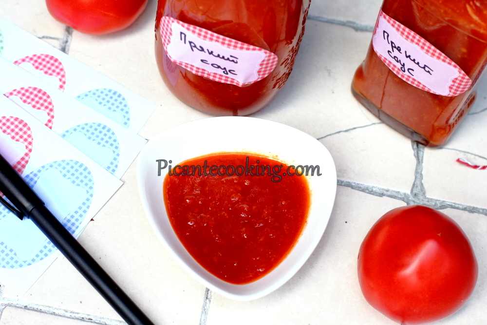 Пікантний томатний соус з імбиром та спеціями - 6