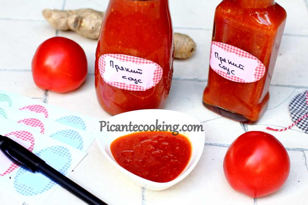 Пікантний томатний соус з імбиром та спеціями - 5
