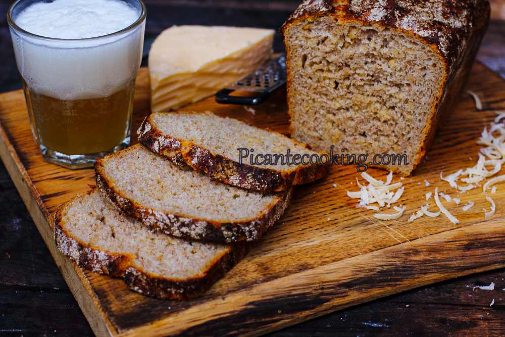 Хліб на пиві з сиром - 8