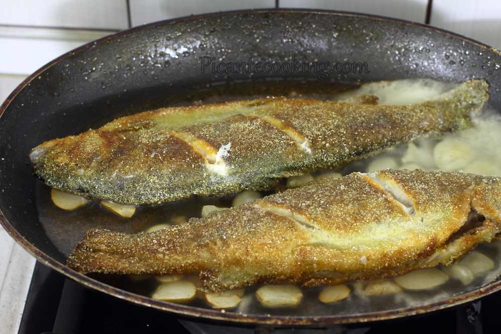 Риба в кукурудзяній крупі - 5