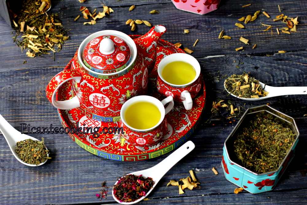 3 рецепти чайних сумішей на зеленому чаї - 5