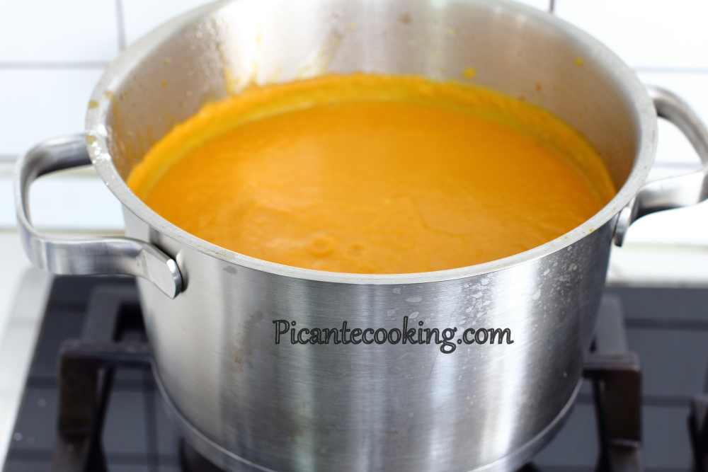 Морквяний суп-пюре з пастою місо - 4