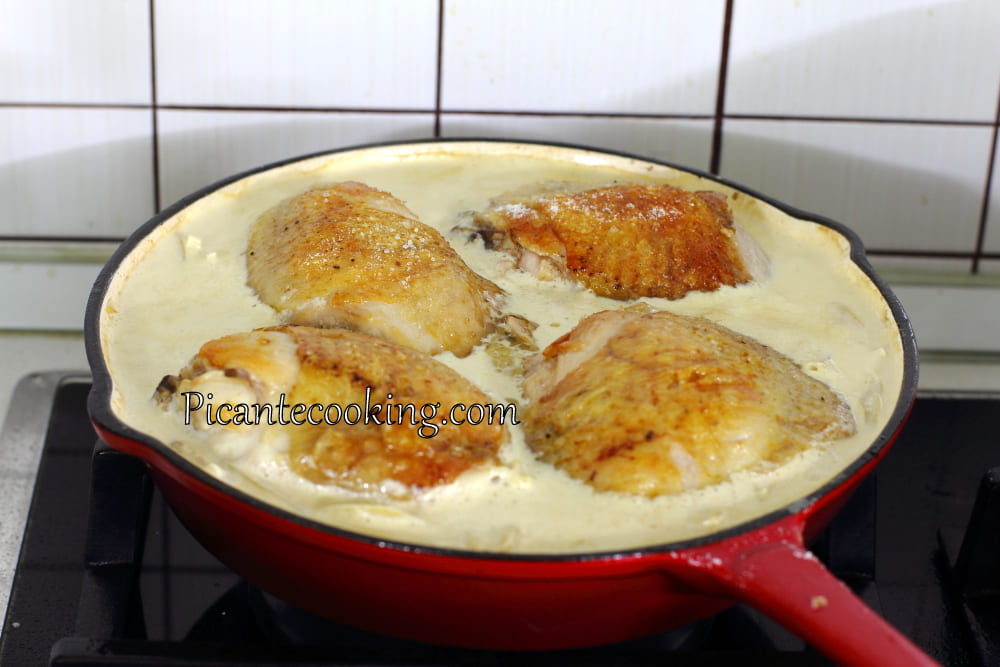Udka z kurczaka w sosie cytrynowym - 5
