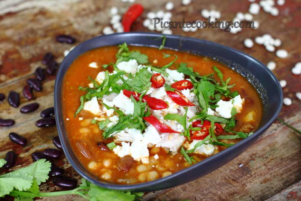 Квасолевий суп в мексиканському стилі - 7