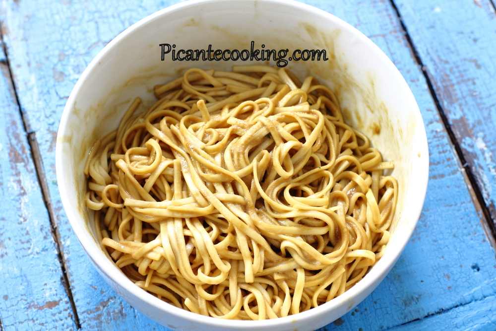 Makaron dandan (Dandan noodles) - 4